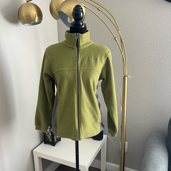 Columbia Sportswear Women’s Full Zipper Color Block Fleece Jacket Size Small - Picture 1 of 12